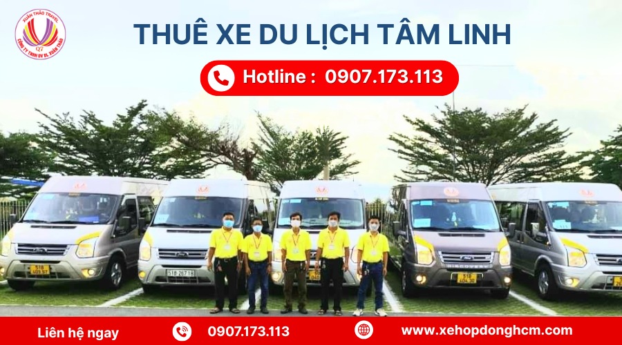 Quy trình đặt thuê xe du lịch tâm linh tại Xuân Thảo