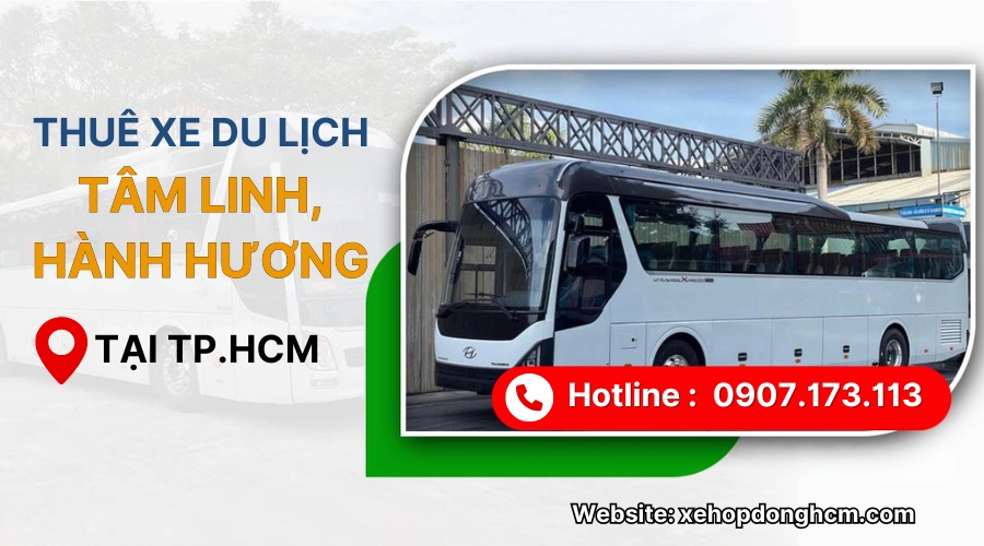 Dịch vụ cho thuê xe hành hương và đi chùa tại Xuân Thảo