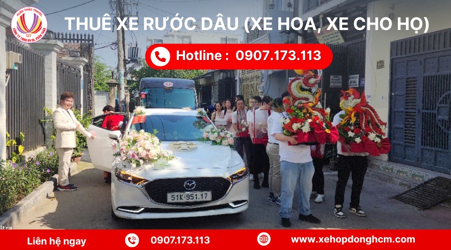 Dịch vụ thuê xe cưới TP.HCM chất lượng, uy tín
