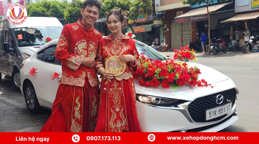  Các dòng xe rước dâu phổ biến từ 4 chỗ đến limousine tại Xuân Thảo