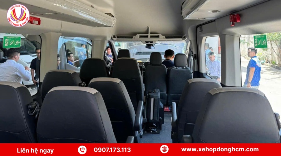 Quy trình 4 bước thuê xe 16 chỗ tại Xuân Thảo