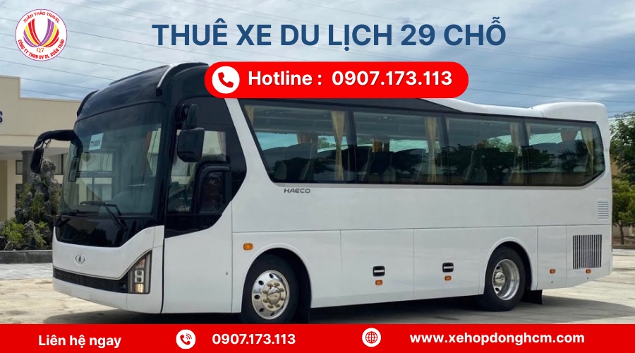 Quy trình đặt xe 29 chỗ tại Xuân Thảo đơn giản và nhanh chóng